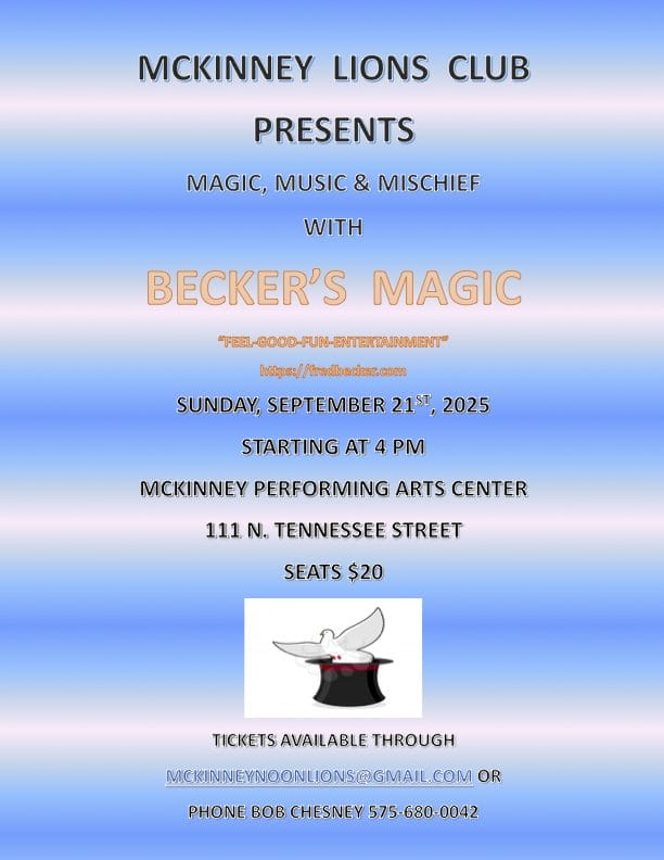 BECKER'S MAGIC POSTER Copy